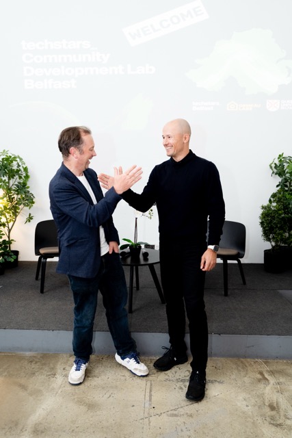 The doors at Techstars Belfast